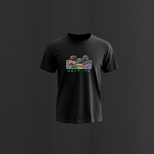 Camiseta Zoro 3 swords